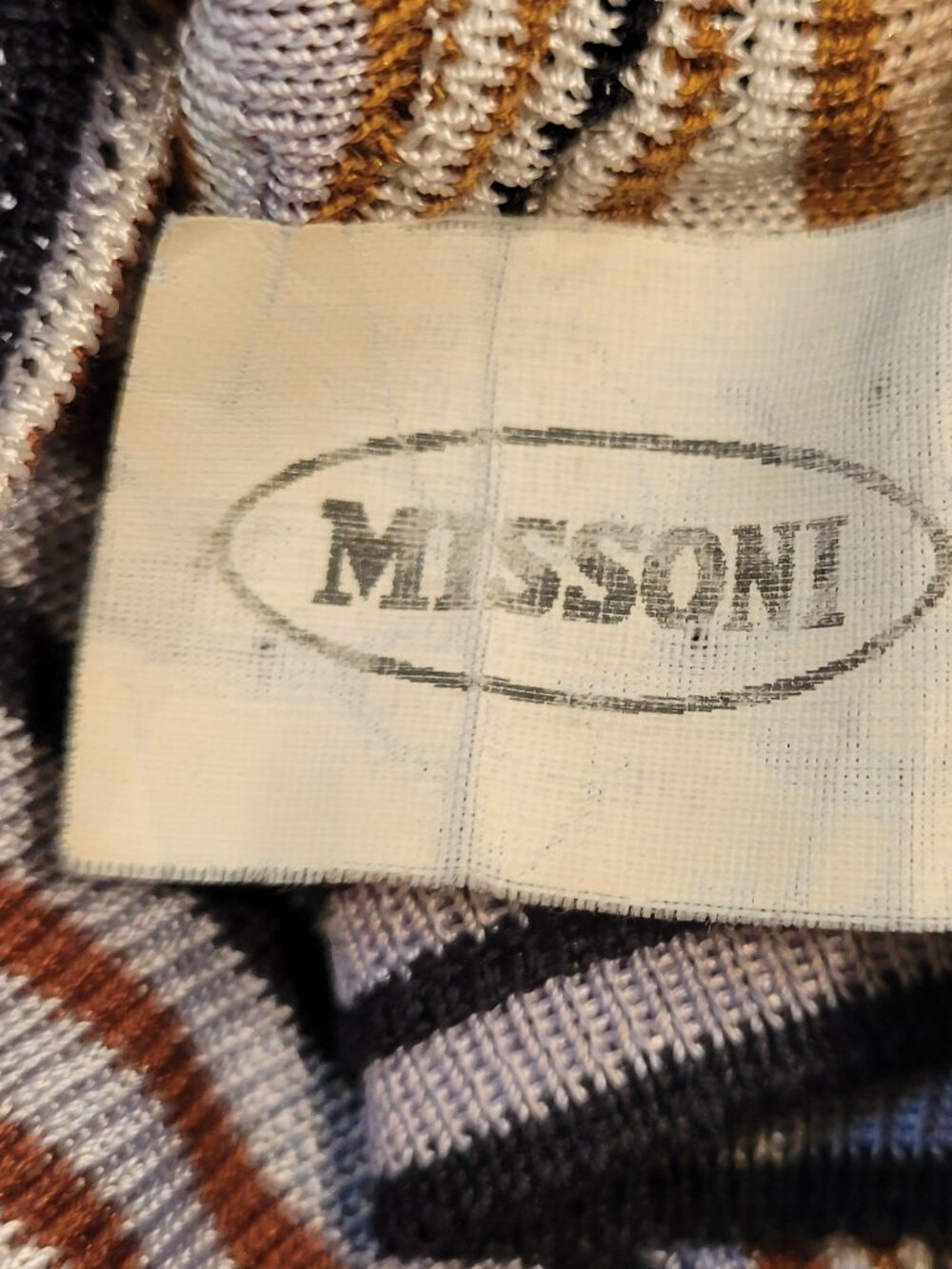 Short Sleeved Missoni Lightweight Sweater - Picture 7 of 7